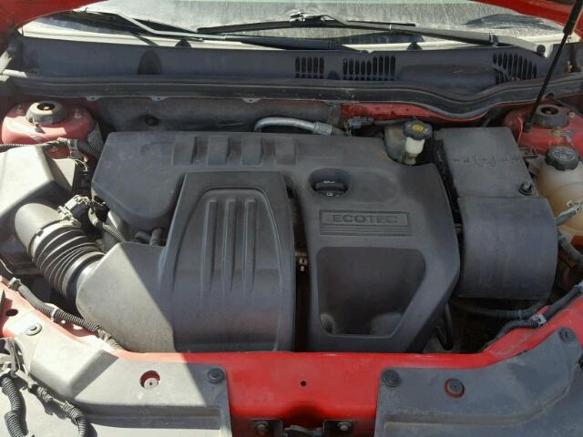 1G2AJ55F167834455 - 2006 PONTIAC PURSUIT RED photo 7