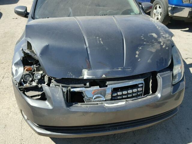 1N4BA41E85C842376 - 2005 NISSAN MAXIMA GRAY photo 9