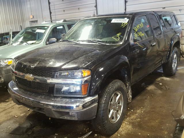 1GCJTDDE7A8107624 - 2010 CHEVROLET COLORADO L BLACK photo 2