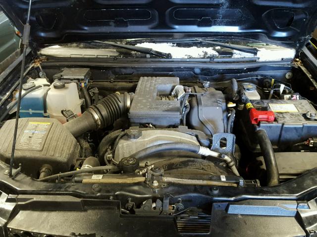 1GCJTDDE7A8107624 - 2010 CHEVROLET COLORADO L BLACK photo 7