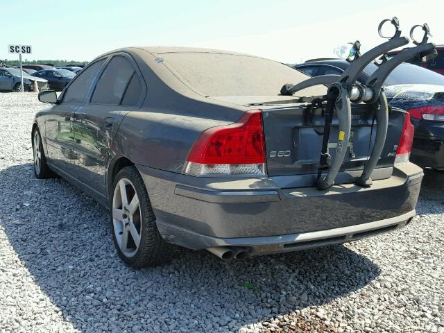 YV1RH527252440444 - 2005 VOLVO S60 GRAY photo 3