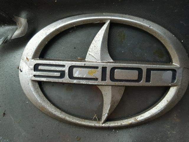 JTLKT334750205195 - 2005 TOYOTA SCION XB GRAY photo 10