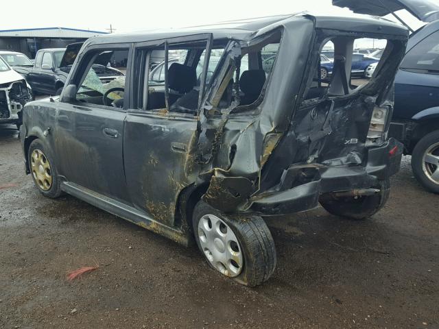 JTLKT334750205195 - 2005 TOYOTA SCION XB GRAY photo 3