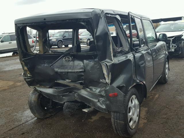 JTLKT334750205195 - 2005 TOYOTA SCION XB GRAY photo 4