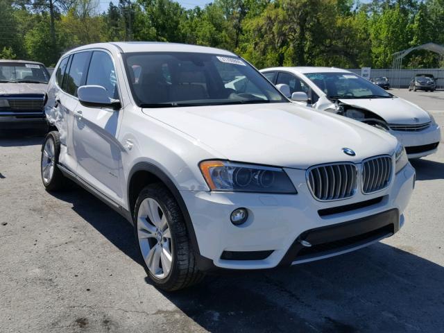 5UXWX7C52E0E82582 - 2014 BMW X3 XDRIVE3 WHITE photo 1