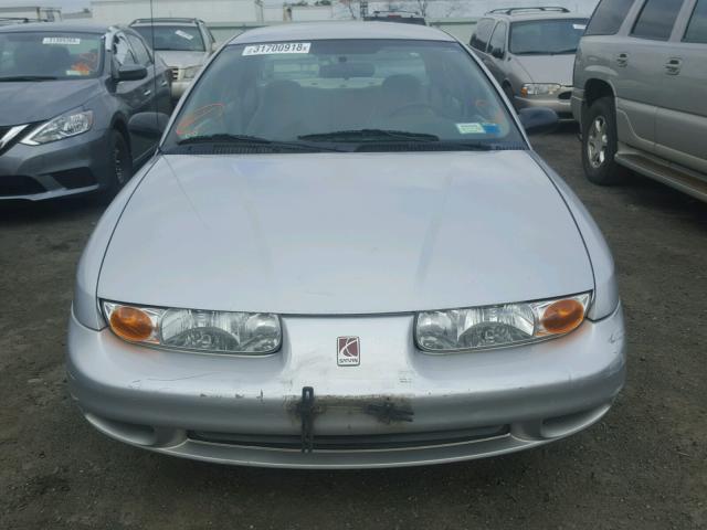 1G8ZF52832Z218626 - 2002 SATURN SL SILVER photo 9