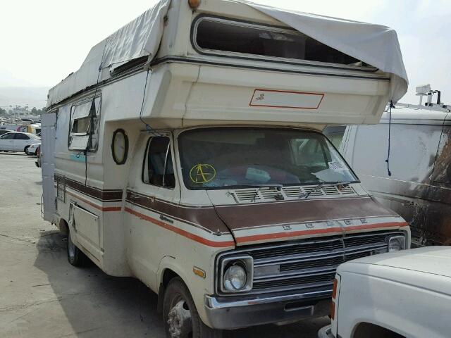 F34BD7V039722 - 1977 AMCP MOTORHOME BEIGE photo 1