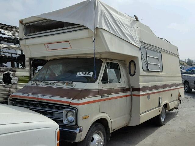 F34BD7V039722 - 1977 AMCP MOTORHOME BEIGE photo 2