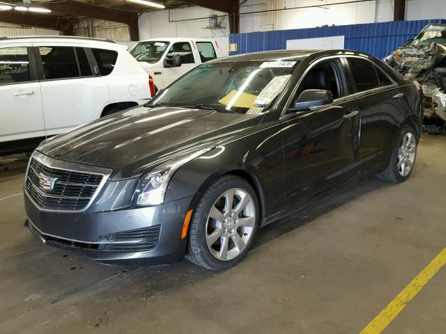 1G6AB5RX1F0101930 - 2015 CADILLAC ATS LUXURY GRAY photo 2