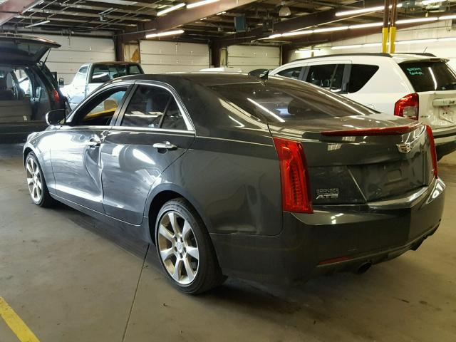 1G6AB5RX1F0101930 - 2015 CADILLAC ATS LUXURY GRAY photo 3