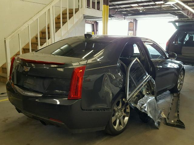 1G6AB5RX1F0101930 - 2015 CADILLAC ATS LUXURY GRAY photo 4