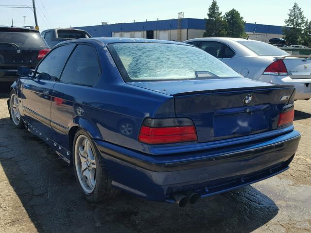 WBSBF9325SEH03944 - 1995 BMW M3 BLUE photo 3