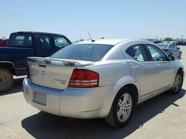 1B3CC5FB9AN184838 - 2010 DODGE AVENGER R/ SILVER photo 4