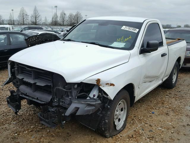 3C6JR6AG4EG332901 - 2014 RAM 1500 ST WHITE photo 2