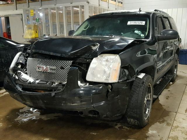 1GKFK63858J203288 - 2008 GMC YUKON DENA BLACK photo 2