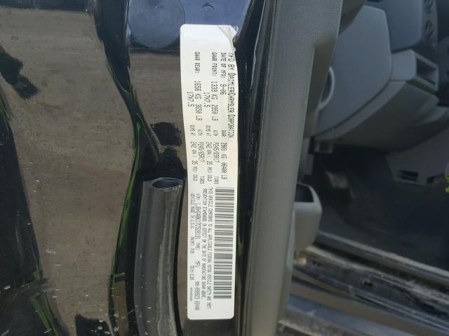 1J8HG48K17C528191 - 2007 JEEP COMMANDER BLACK photo 10