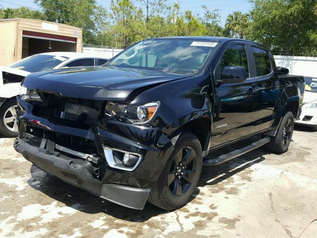 1GCGSCE38G1201338 - 2016 CHEVROLET COLORADO L BLACK photo 2