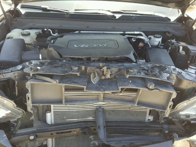 1GCGSCE38G1201338 - 2016 CHEVROLET COLORADO L BLACK photo 7