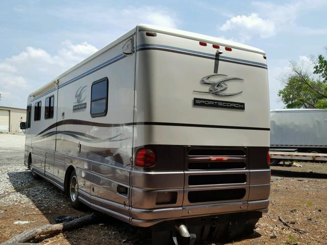 4UZ6XJCA1YCG87823 - 2000 FREIGHTLINER CHASSIS X WHITE photo 3