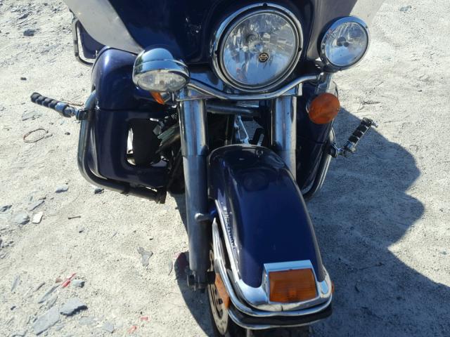 1HD1FC4197Y639155 - 2007 HARLEY-DAVIDSON FLHTCUI BLUE photo 9