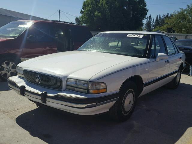 1G4HP52K9TH446921 - 1996 BUICK LESABRE CU WHITE photo 2