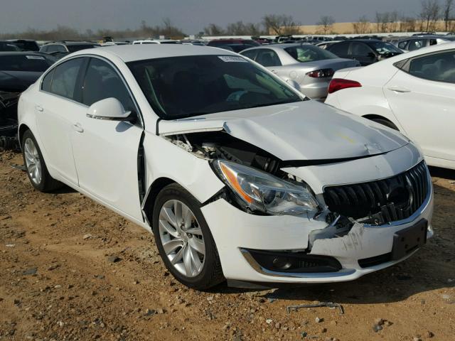 2G4GK5EX0E9247295 - 2014 BUICK REGAL WHITE photo 1