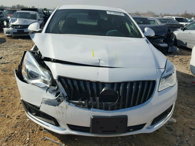 2G4GK5EX0E9247295 - 2014 BUICK REGAL WHITE photo 7