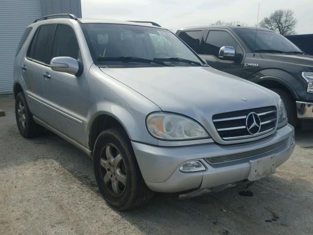 4JGAB75E53A378983 - 2003 MERCEDES-BENZ ML 500 SILVER photo 1