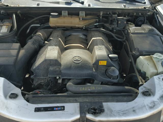 4JGAB75E53A378983 - 2003 MERCEDES-BENZ ML 500 SILVER photo 7