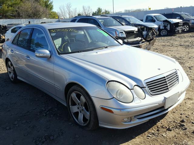 WDBUF83J34X135455 - 2004 MERCEDES-BENZ E 500 4MAT SILVER photo 1