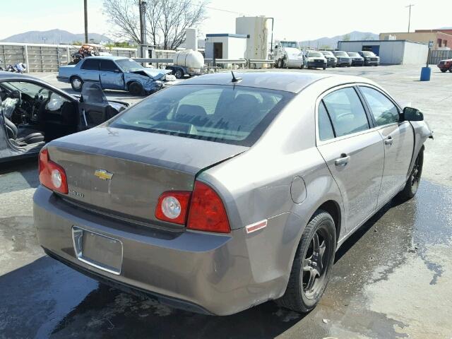 1G1ZB5EB7AF231980 - 2010 CHEVROLET MALIBU LS Qəhvəyi foto 4