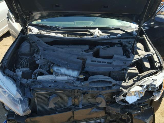 4T4BF1FK2FR516188 - 2015 TOYOTA CAMRY LE შავი ფოტო 7