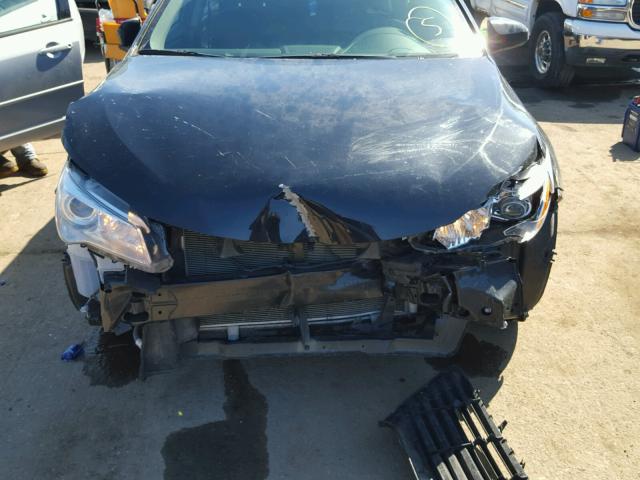 4T4BF1FK2FR516188 - 2015 TOYOTA CAMRY LE შავი ფოტო 9