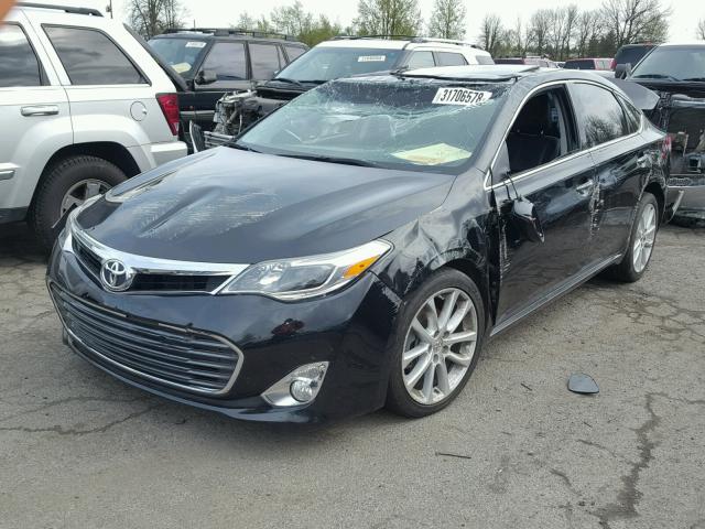 4T1BK1EB8DU023135 - 2013 TOYOTA AVALON BAS BLACK photo 2