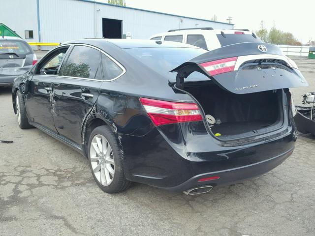 4T1BK1EB8DU023135 - 2013 TOYOTA AVALON BAS BLACK photo 3