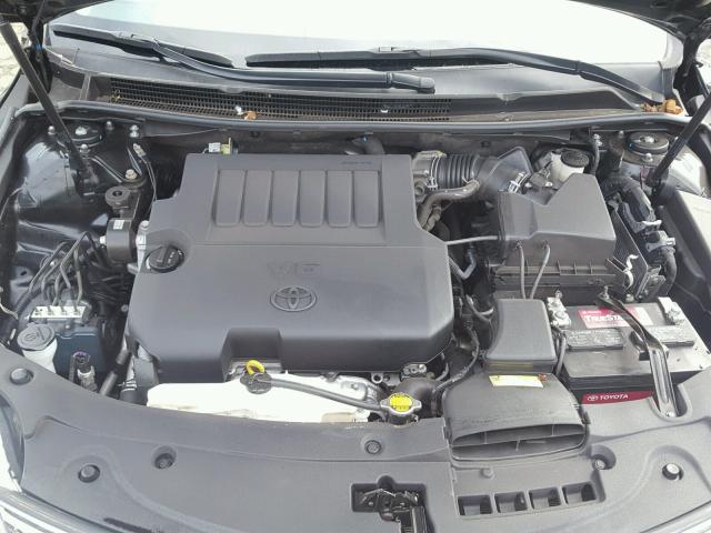 4T1BK1EB8DU023135 - 2013 TOYOTA AVALON BAS BLACK photo 7