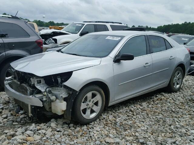 1G11B5SL4FF277493 - 2015 CHEVROLET MALIBU LS SILVER photo 2