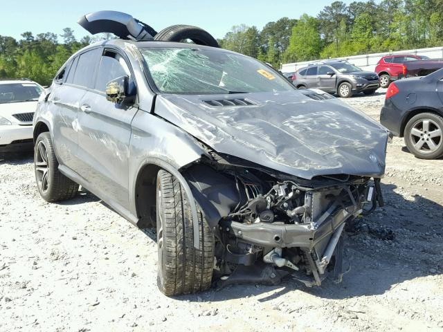 4JGED6EB5HA064561 - 2017 MERCEDES-BENZ GLE COUPE GRAY photo 1