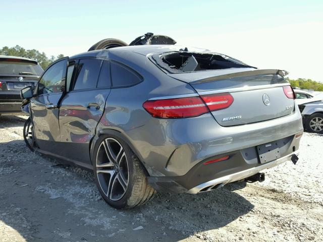 4JGED6EB5HA064561 - 2017 MERCEDES-BENZ GLE COUPE GRAY photo 3