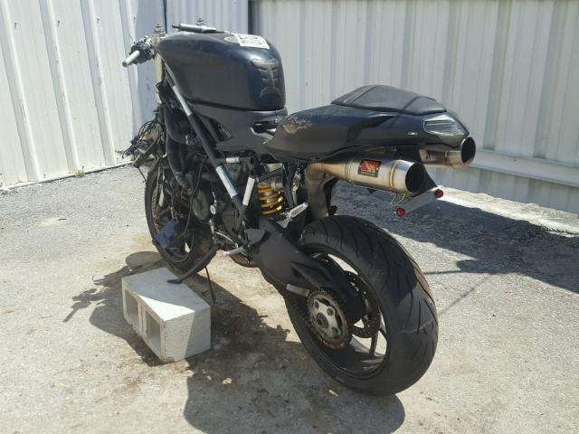 ZDM1XBMV2BB014706 - 2011 DUCATI 848 BLACK photo 3