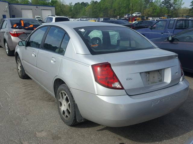 1G8AJ52F35Z108352 - 2005 SATURN ION LEVEL SILVER photo 3