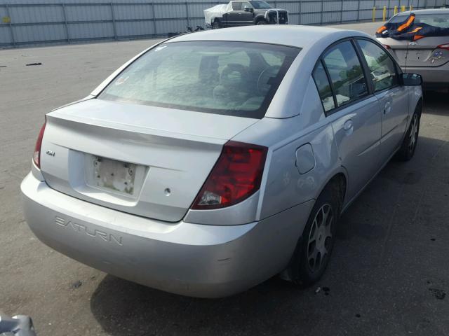1G8AJ52F35Z108352 - 2005 SATURN ION LEVEL SILVER photo 4