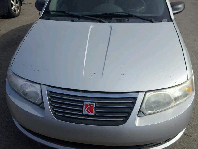 1G8AJ52F35Z108352 - 2005 SATURN ION LEVEL SILVER photo 7