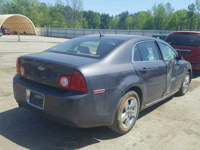 1G1ZC5EB3A4118360 - 2010 CHEVROLET MALIBU 1LT 灰色 照片 4