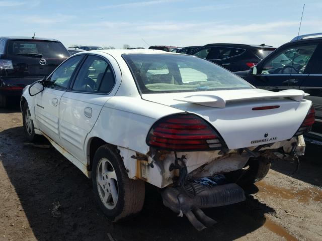 1G2NF52E7YC506319 - 2000 PONTIAC GRAND AM S თეთრი ფოტო 3