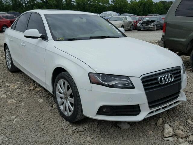 WAUEFAFL5AN034075 - 2010 AUDI A4 PREMIUM WHITE photo 1