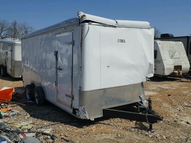 5LBBE1621B1023939 - 2011 CARGO TRAILER WHITE photo 1