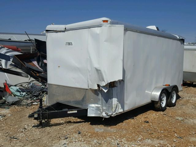 5LBBE1621B1023939 - 2011 CARGO TRAILER WHITE photo 2