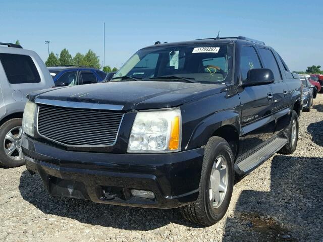 3GYEK62N64G287965 - 2004 CADILLAC ESCALADE E BLACK photo 2