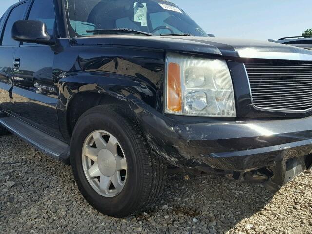 3GYEK62N64G287965 - 2004 CADILLAC ESCALADE E BLACK photo 9